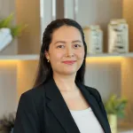 Portrait von Malissa Menzel, geschäftsführender Partner von Falkenbrunn