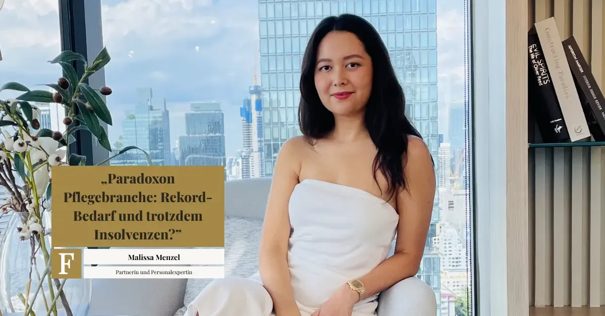 Der Markt brennt, die Betten bleiben leer – und die Insolvenzen steigen. Wartet die Pflegebranche noch auf ein Wunder oder fehlt es schlicht an der richtigen Willkommenskultur für internationale Fachkräfte? | Malissa Menzel
