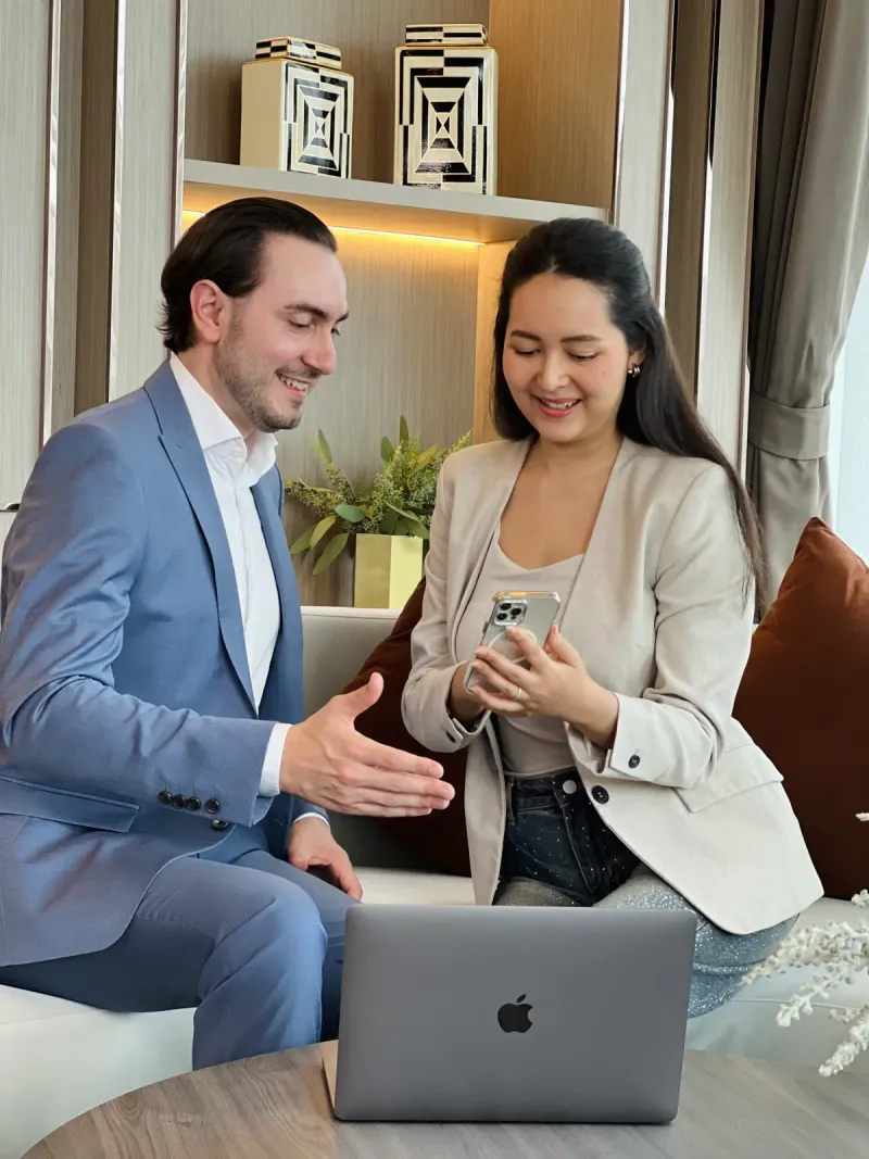 Malissa Menzel und Nicholas-Maximilian Menzel LL.M., Gründungspartner der Falkenbrunn Strategieberatung